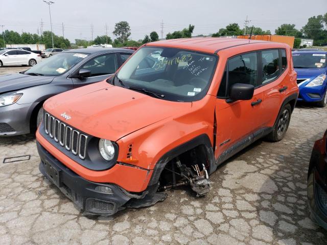 ZACCJAAH9FPC02620 - 2015 JEEP RENEGADE SPORT ORANGE photo 1