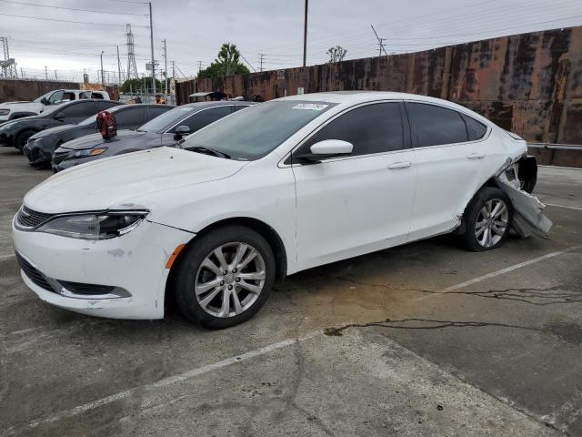 1C3CCCAB3FN700228 - 2015 CHRYSLER 200 LIMITED WHITE photo 1