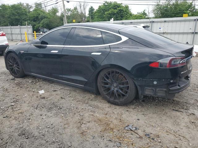 5YJSA1S14EFP29872 - 2014 TESLA MODEL S შავი ფოტო 2
