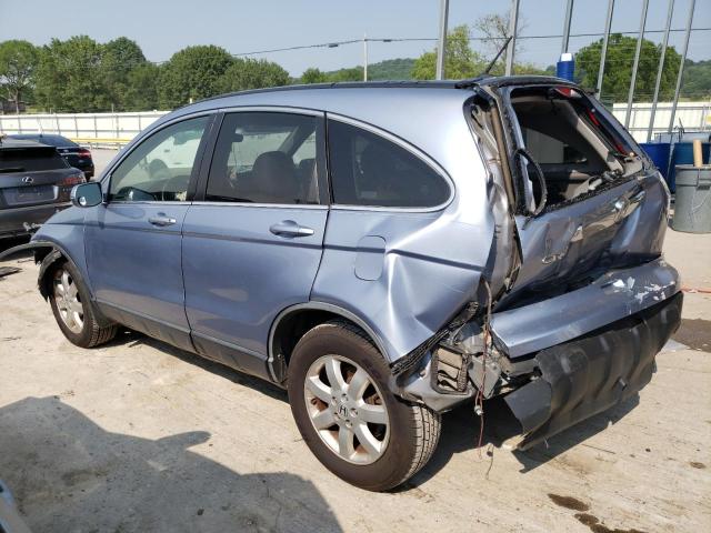 JHLRE38757C072514 - 2007 HONDA CR-V EXL BLUE photo 2