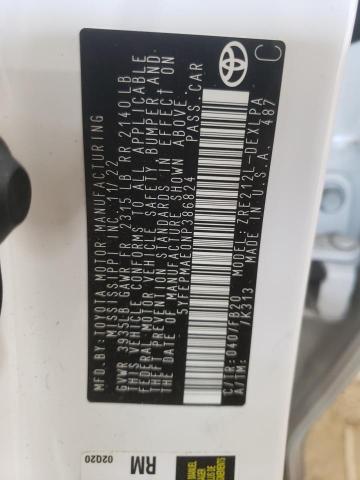 5YFEPMAE0NP386824 - 2022 TOYOTA COROLLA LE WHITE photo 13