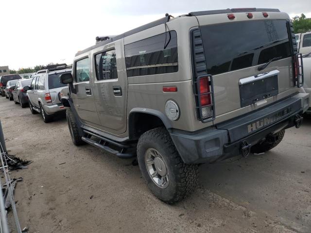 5GRGN23U25H110663 - 2005 HUMMER H2 TAN photo 2