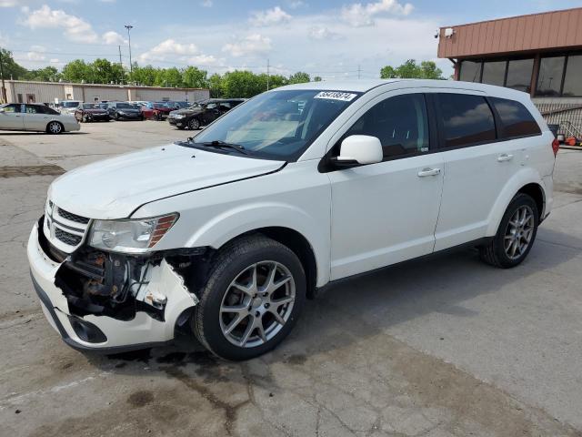 3D4PG7FG4BT540029 - 2011 DODGE JOURNEY R/T WHITE photo 1