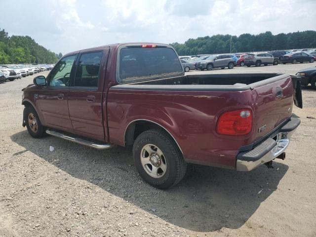 1FTRW07LX3KA97545 - 2003 FORD F150 SUPERCREW BURGUNDY photo 2