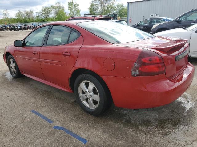 2G2WP552781111100 - 2008 PONTIAC GRAND PRIX 红色 照片 2