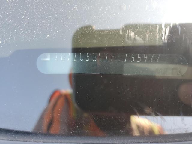 1G11C5SL1FF155977 - 2015 CHEVROLET MALIBU LT1 1LT BURGUNDY photo 12