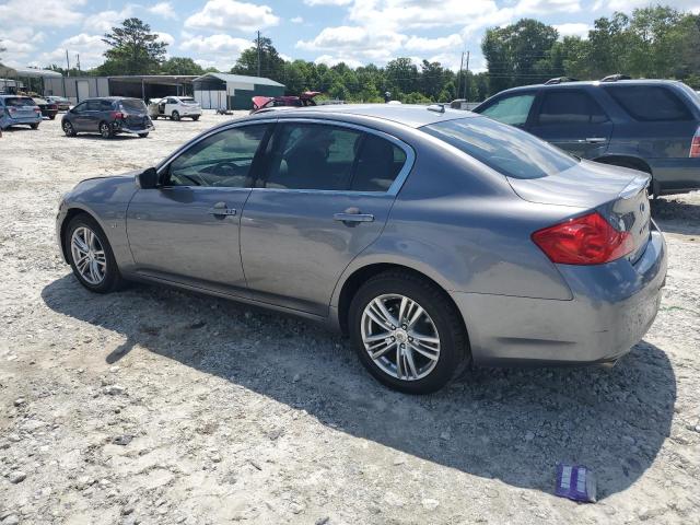 JN1CV6ARXFM523156 - 2015 INFINITI Q40 SILVER photo 2