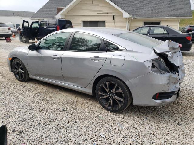 2HGFC2F81KH532352 - 2019 HONDA CIVIC SPORT 银色 照片 2