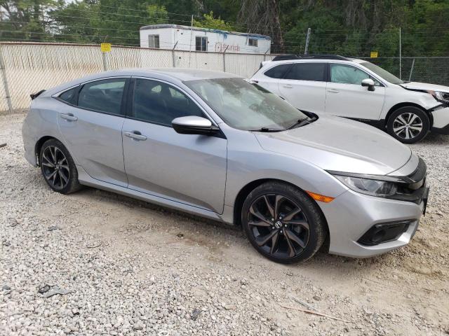 2HGFC2F81KH532352 - 2019 HONDA CIVIC SPORT 银色 照片 4