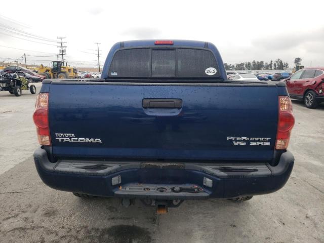 5TEJU62N97Z428230 - 2007 TOYOTA TACOMA DOUBLE CAB PRERUNNER BLUE photo 6