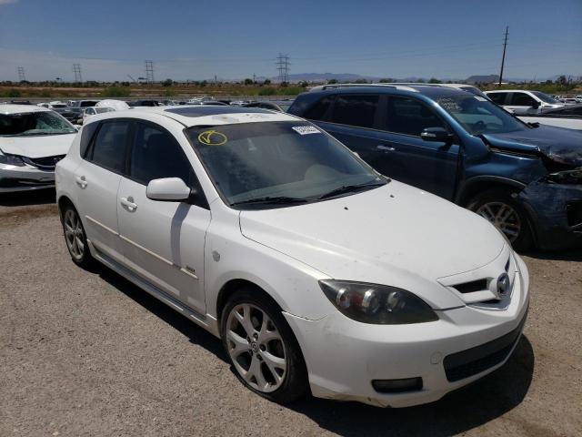 JM1BK343871609835 - 2007 MAZDA 3 HATCHBACK WHITE photo 4