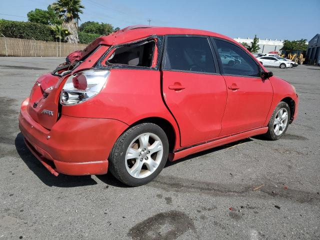 2T1KR32E05C387297 - 2005 TOYOTA COROLLA MA XR RED photo 3