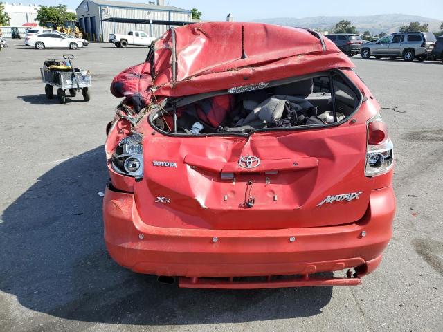 2T1KR32E05C387297 - 2005 TOYOTA COROLLA MA XR RED photo 6
