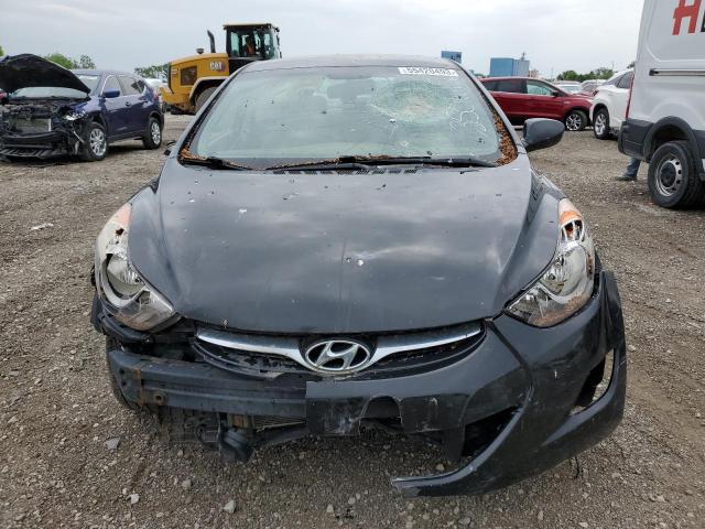 KMHDH4AE0DU925917 - 2013 HYUNDAI ELANTRA GLS BLACK photo 5