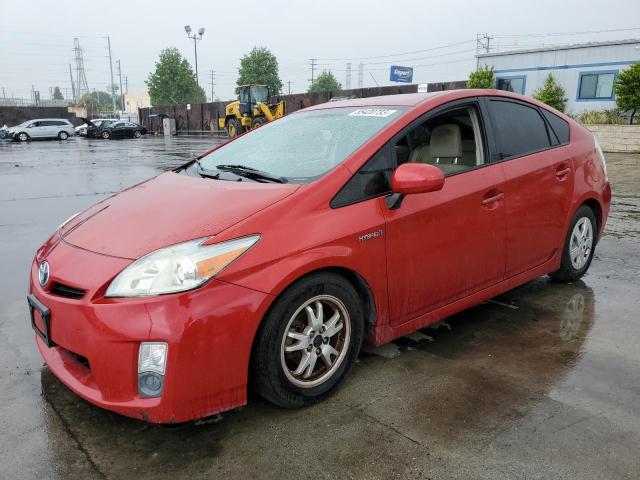 JTDKN3DU2B1433048 - 2011 TOYOTA PRIUS RED photo 1