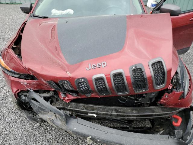 1C4PJMBS0GW368638 - 2016 JEEP CHEROKEE TRAILHAWK 勃艮第红 照片 12