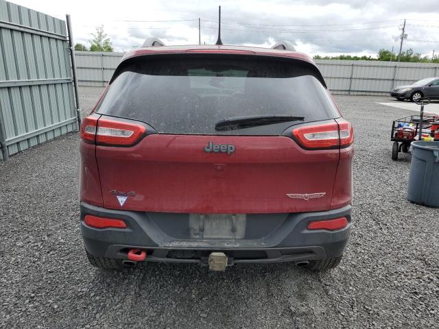 1C4PJMBS0GW368638 - 2016 JEEP CHEROKEE TRAILHAWK 勃艮第红 照片 6