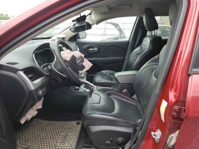 1C4PJMBS0GW368638 - 2016 JEEP CHEROKEE TRAILHAWK 勃艮第红 照片 7