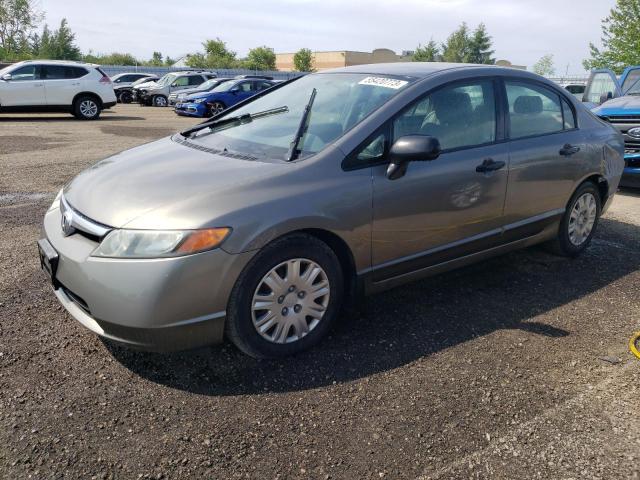 2HGFA16396H004052 - 2006 HONDA CIVIC DX VP GRAY photo 1