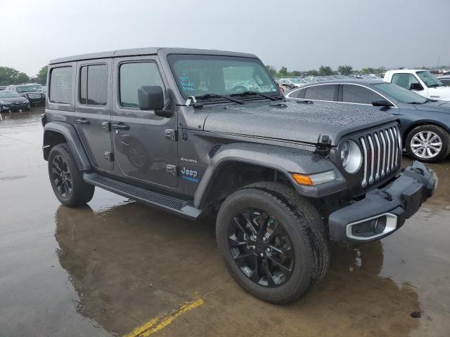 1C4JJXP67MW738675 - 2021 JEEP WRANGLER U SAHARA 4XE CHARCOAL photo 4