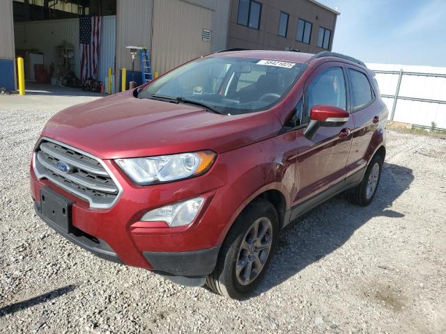 MAJ6P1ULXJC223801 - 2018 FORD ECOSPORT SE წითელი ფოტო 1