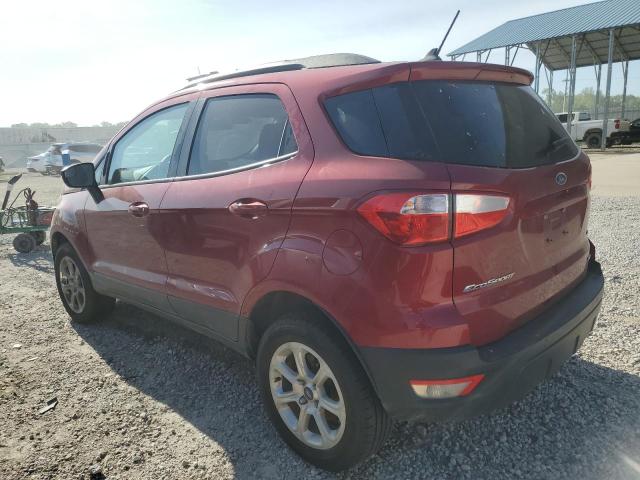 MAJ6P1ULXJC223801 - 2018 FORD ECOSPORT SE წითელი ფოტო 2