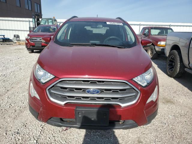 MAJ6P1ULXJC223801 - 2018 FORD ECOSPORT SE წითელი ფოტო 5