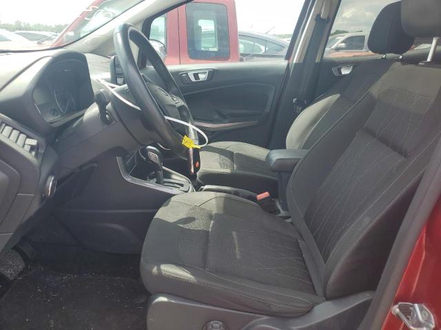 MAJ6P1ULXJC223801 - 2018 FORD ECOSPORT SE წითელი ფოტო 7