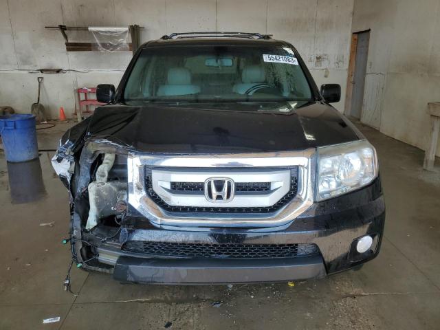 5FNYF4H51BB096119 - 2011 HONDA PILOT EXL BLACK photo 5