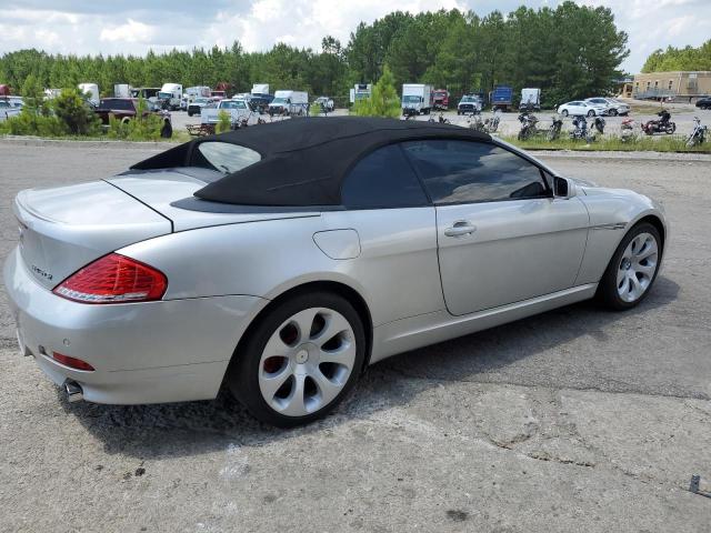 WBAEK73435B325029 - 2005 BMW 645 CI AUTOMATIC SILVER photo 3