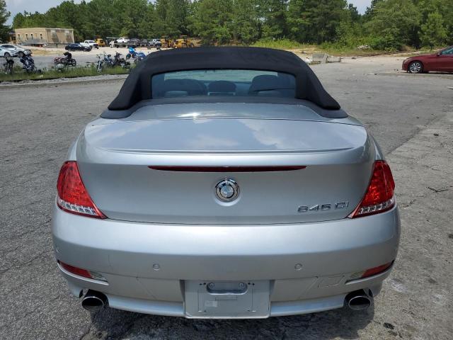 WBAEK73435B325029 - 2005 BMW 645 CI AUTOMATIC SILVER photo 6