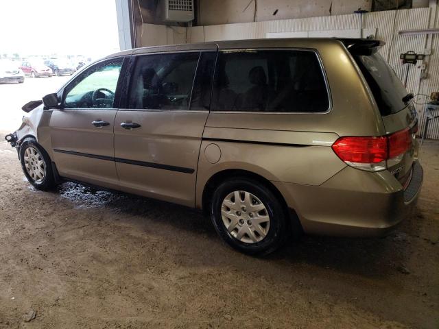 5FNRL38238B040365 - 2008 HONDA ODYSSEY LX BROWN photo 2