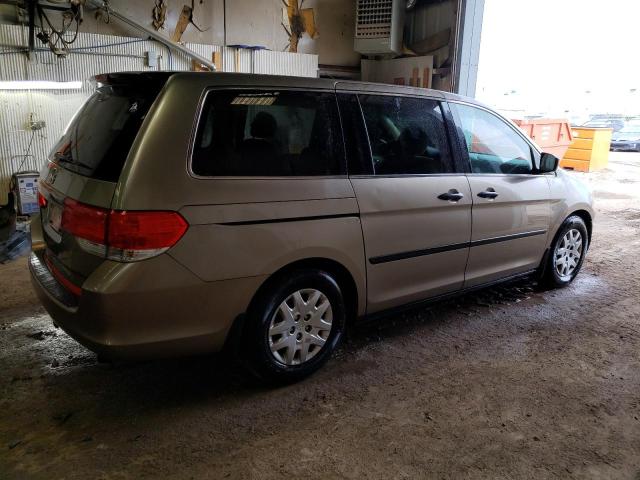 5FNRL38238B040365 - 2008 HONDA ODYSSEY LX BROWN photo 3