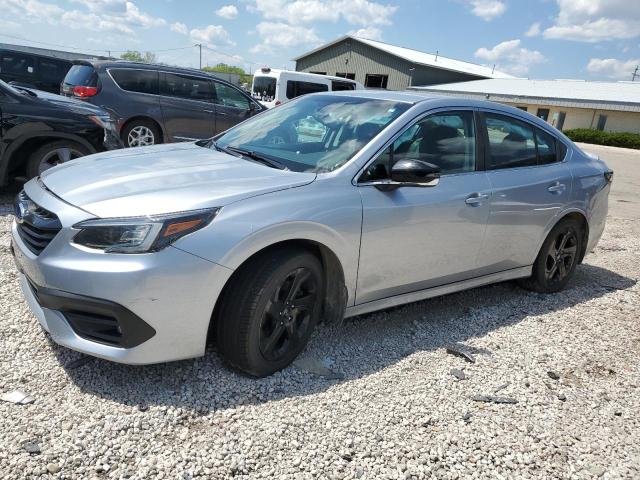 4S3BWAF65L3029876 - 2020 SUBARU LEGACY SPORT SILVER photo 1