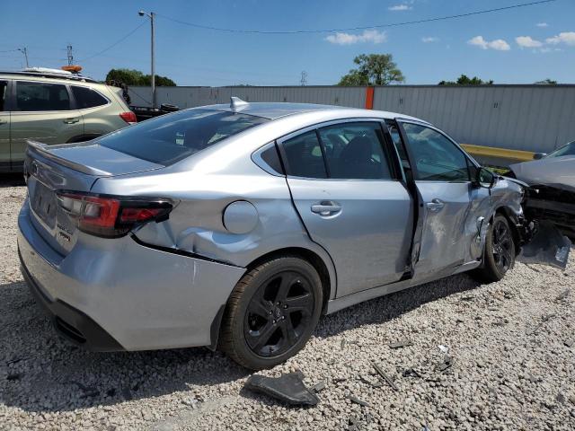 4S3BWAF65L3029876 - 2020 SUBARU LEGACY SPORT SILVER photo 3