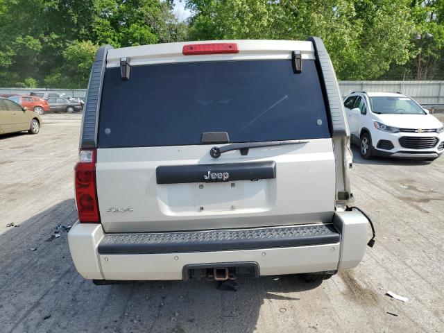 1J8HG48N28C142410 - 2008 JEEP COMMANDER SPORT თაფლისფერი ფოტო 6