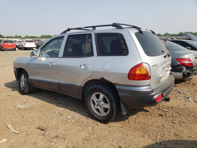 KM8SC73EX4U653655 - 2004 HYUNDAI SANTA FE 4 GLS SILVER photo 2