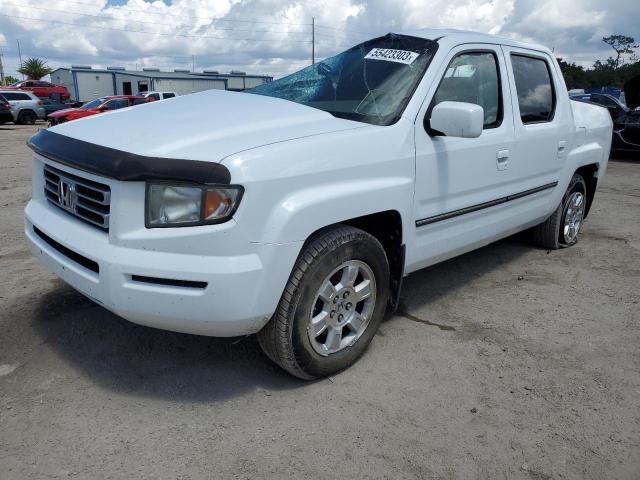 2HJYK16528H526896 - 2008 HONDA RIDGELINE RTL WHITE photo 1