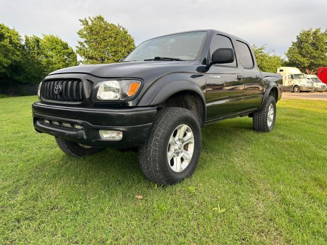 5TEHN72N12Z054626 - 2002 TOYOTA TACOMA DOUBLE CAB BLACK photo 2