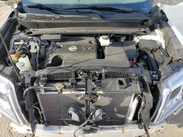 5N1AR2MN7EC685742 - 2014 NISSAN PATHFINDER S WHITE photo 12