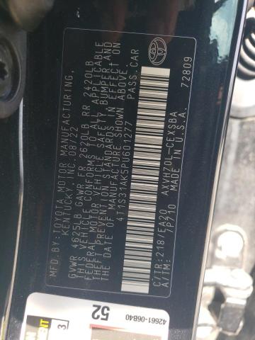 4T1S31AK5PU601277 - 2023 TOYOTA CAMRY SE NIGHT SHADE BLACK photo 13