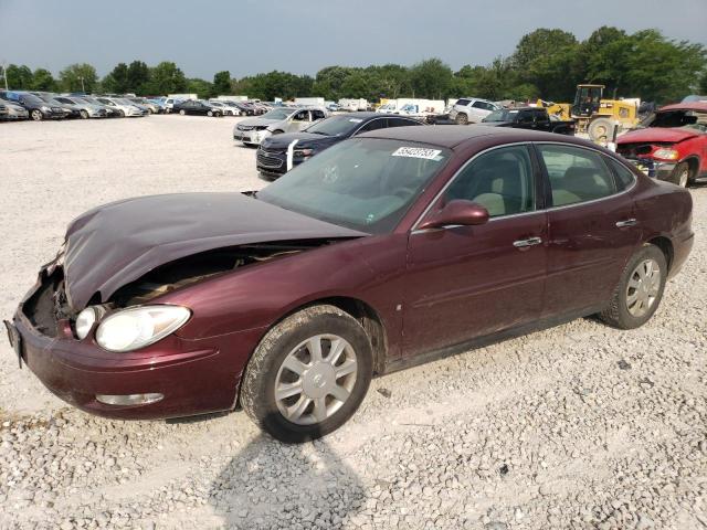 2G4WC552271119168 - 2007 BUICK LACROSSE CX MAROON photo 1