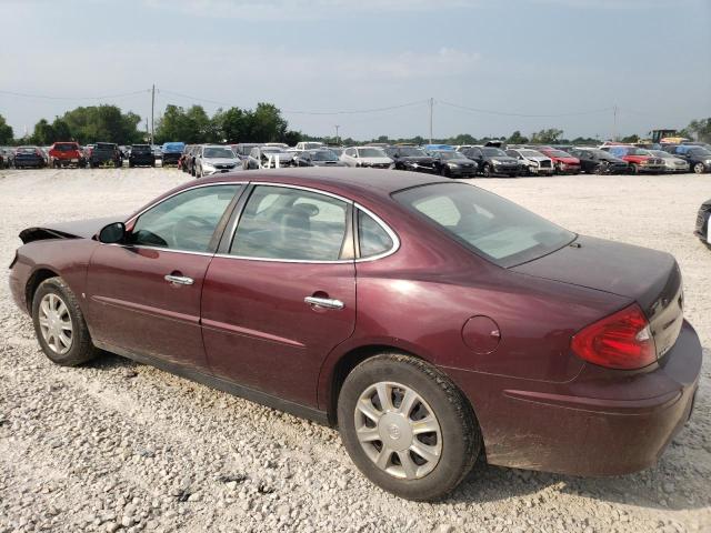 2G4WC552271119168 - 2007 BUICK LACROSSE CX MAROON photo 2