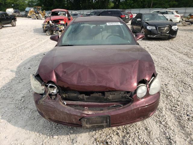 2G4WC552271119168 - 2007 BUICK LACROSSE CX MAROON photo 5