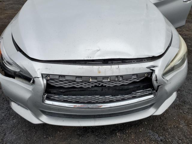 JN1BV7AP2EM686379 - 2014 INFINITI Q50 BASE/P BASE SILVER photo 11