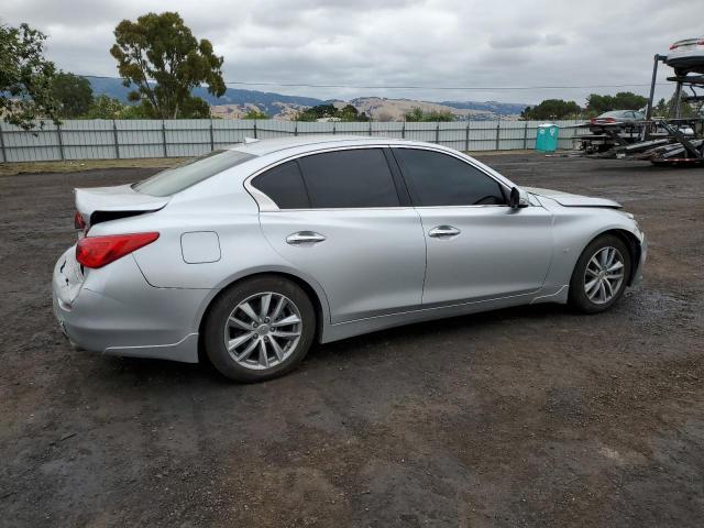 JN1BV7AP2EM686379 - 2014 INFINITI Q50 BASE/P BASE SILVER photo 3