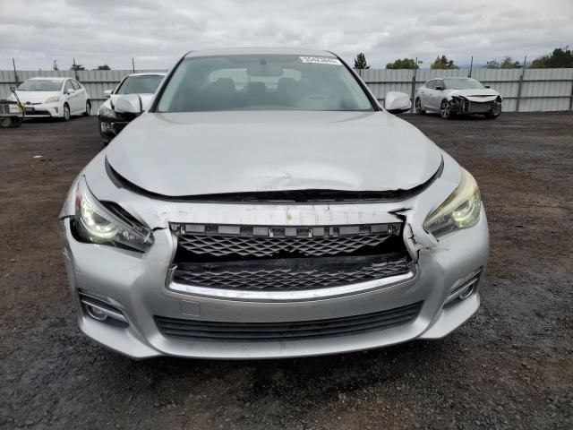 JN1BV7AP2EM686379 - 2014 INFINITI Q50 BASE/P BASE SILVER photo 5
