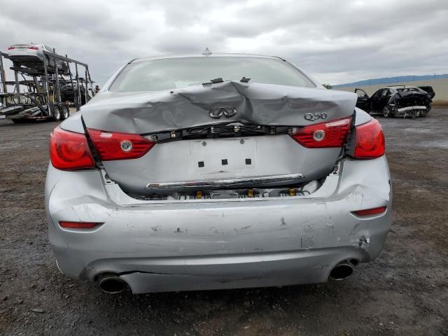 JN1BV7AP2EM686379 - 2014 INFINITI Q50 BASE/P BASE SILVER photo 6