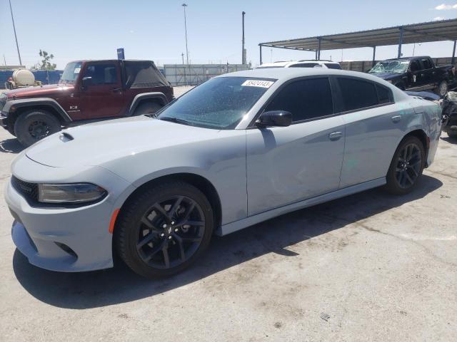 2C3CDXHGXMH666168 - 2021 DODGE CHARGER GT GRAY photo 1
