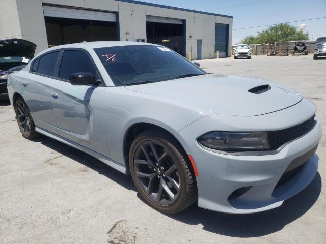2C3CDXHGXMH666168 - 2021 DODGE CHARGER GT GRAY photo 4